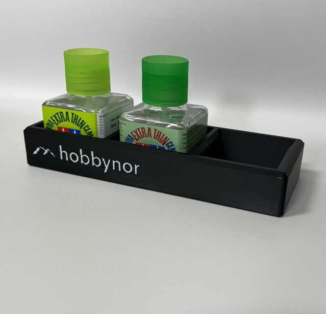 Hovedbilde Flaskeholder til Tamiya og AK Interactive lim