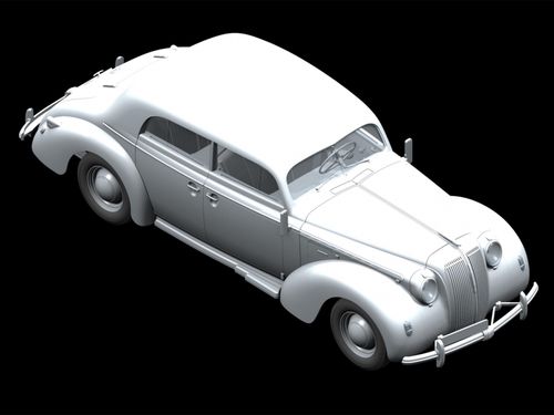 ICM 1:24 - Admiral Saloon (WWII German Passenger Car) (24023)