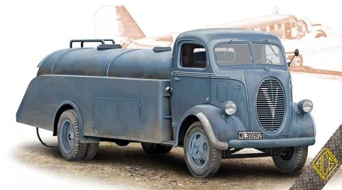 ACE 1:72 -Ford COE (Cab Over Engine) Tanker Truck m.1939 (72592)
