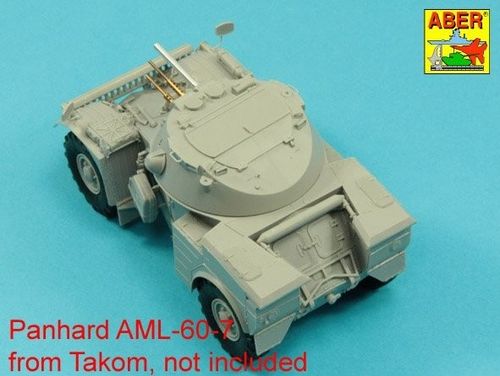 Armament for French Light Armoured Car AML-60-7, barrel for 7,62mm Macxhine guns x 2 pcs. &90mm mortar