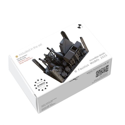 Faustus Models 1:35 - FM35034 Panther G Rear Details  Initial Version