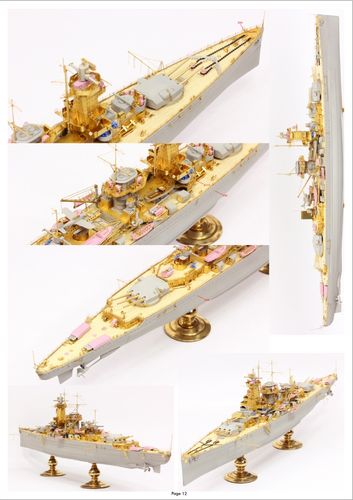Pontos Model 1:350 - Admiral Graf Spee 1939 Detail Up Set (for Trumpeter 05316) (35033F1)