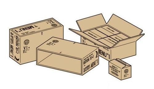 Tamiya 1:35 - U.S 10-in-1 Ration Cartons (WWII) (12689)