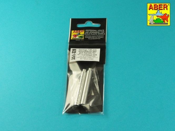 Hovedbilde Barrels 120mm for German tank VT 1-2 (Takom)