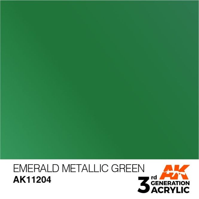 Hovedbilde Emerald Metallic Green 17ml