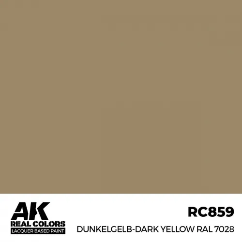 RC859 Dunkelgelb-Dark Yellow RAL 7028