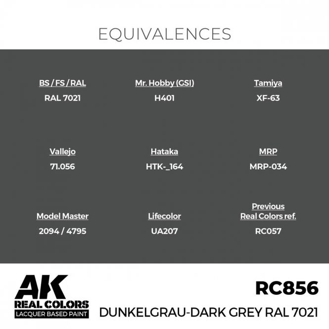 Hovedbilde RC856 Dunkelgrau-Dark Grey RAL 7021