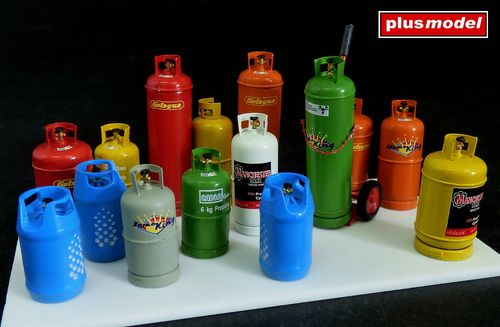 Plus Model 1:35 - Gas bottles-big 520 