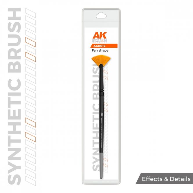 Main Image AK-Interactive B017 AK Synthetic Brush - Fan ...