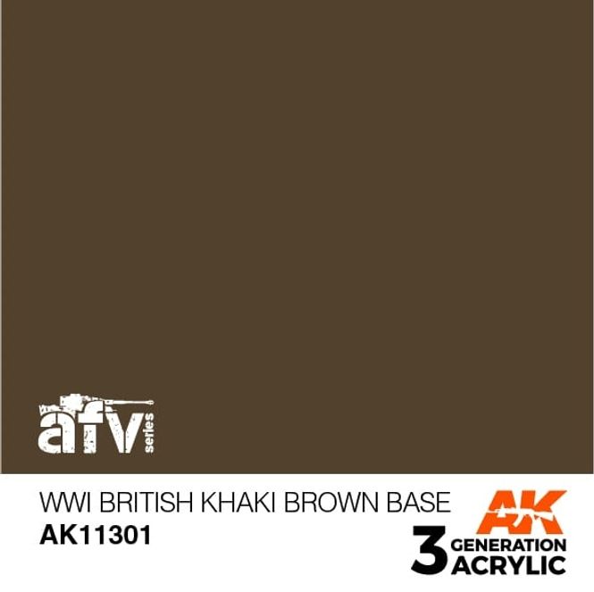 Hovedbilde WWI British Khaki Brown Base