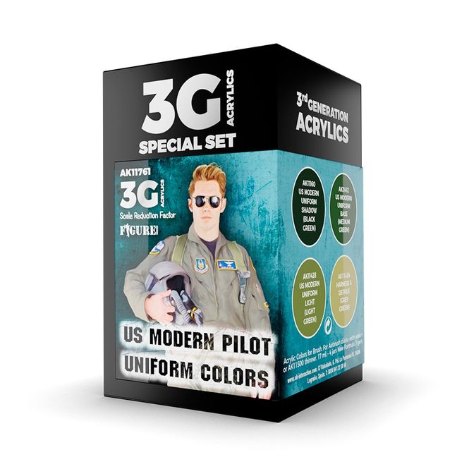 Main Image AK-Interactive AK 11761 US Modern Pilot Uniform ...