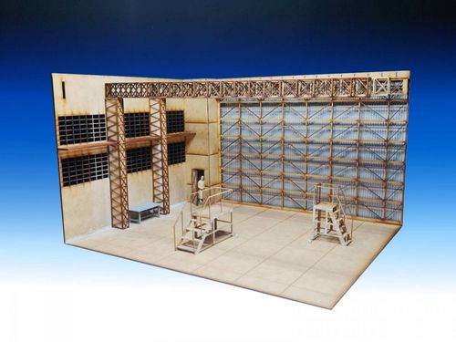 Das Werk 1:32/1:35 - Der Hangar - aircraft workshop diorama