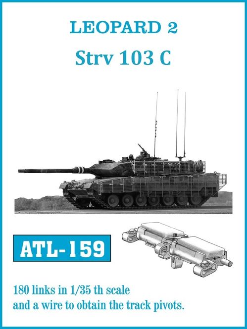 Hovedbilde FriulModel 1:35 - ATL-159 LEOPARD 2 / Strv 103C