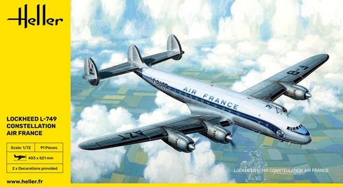 Heller 1:72 - Lockheed L-749 Constellation Air France 80310 