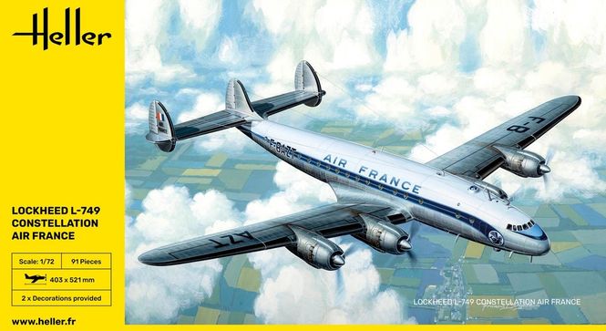 Hovedbilde Heller 1:72 - Lockheed L-749 Constellation Air ...