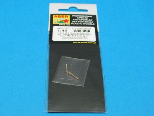 2 barrels for MG 131 -middle - Aber Models