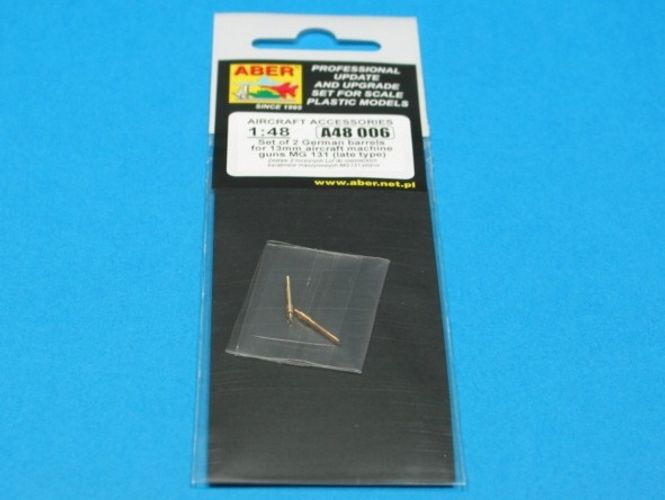 Main Image 2 barrels for MG 131 -middle - Aber Models