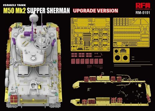 Rye Field Model 1:35 - M50 Mk.2 Super Sherman (M4A4) Upgrade Version (5151)