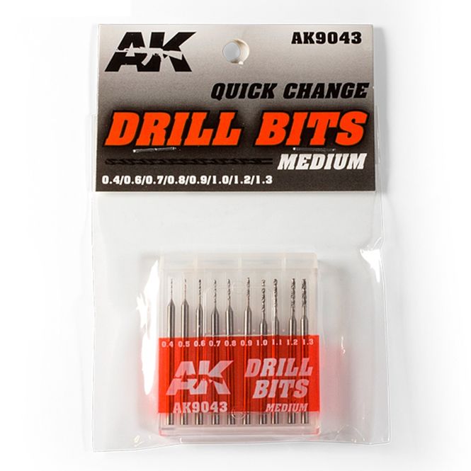 Main Image AK Interactive - Drill bits 0,4mm-1,3mm