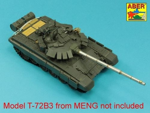 125mm 2A46M-5/6 Barrel for Russian Tank T-72B3; T-90S/MS