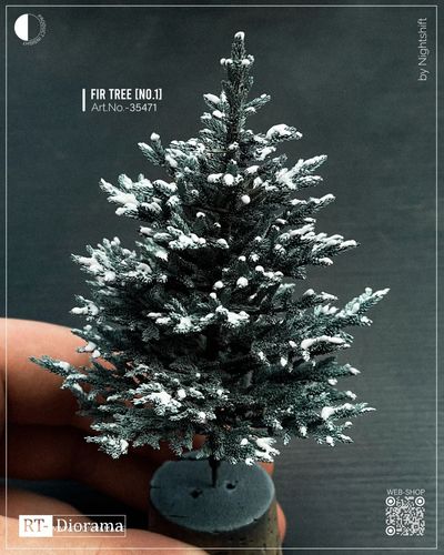 RT-Diorama 35471 Fir Tree [No.1]