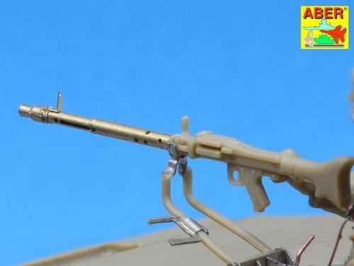 Set of 2 barrels for German tank machine gun MG 34 with Panzermantel