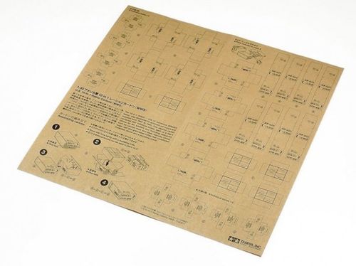 Tamiya 1:35 - U.S 10-in-1 Ration Cartons (WWII) (12689)