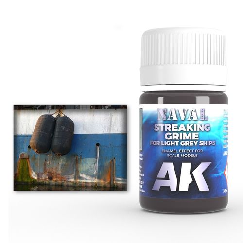 AK-Interactive AK305 Streaking Grime for Light Grey Ships