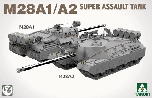 Takom 1:35 - M28 A1/A2 Super Assault Tank 2210 