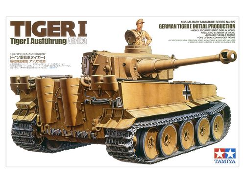 Tamiya 1:35 - Tiger I Inital Production Afrika Corps (35227)