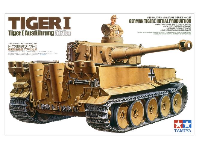 Hovedbilde Tamiya 1:35 - Tiger I Inital Production Afrika ...