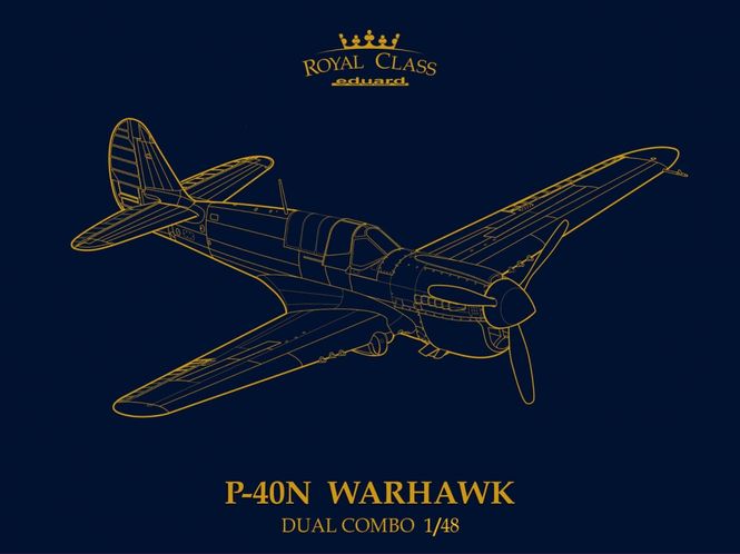 Main Image Eduard 1:48 - P-40N WARHAWK ROYAL CLASS DUAL ...