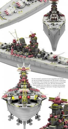 Border Model 1:350 - Yamato - Imperial Japanese Navy Battleship