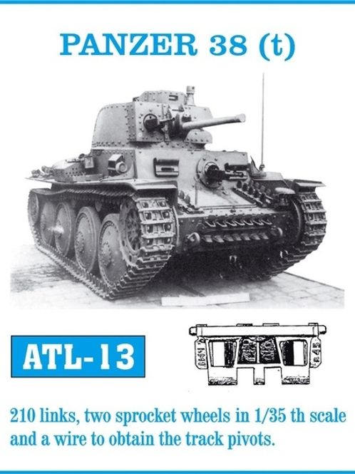 Hovedbilde FriulModel 1:35 - ATL-13 PANZER 38 (t) / ...