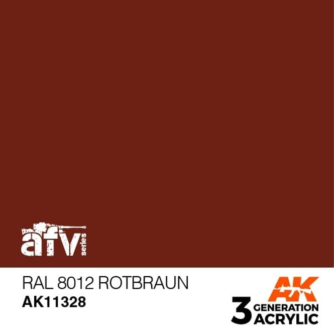 Hovedbilde RAL 8012 Rotbraun