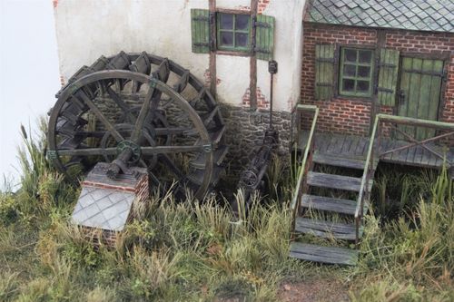 RT-Diorama 35024 Diorama Base: Watermill (1:35)