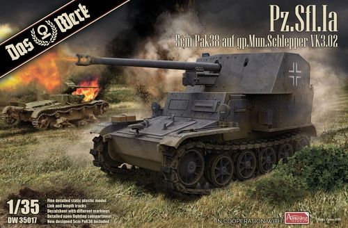 Das Werk 1:35 - Pz.Sfl.Ia 5cm Pak38 (VK3.02)