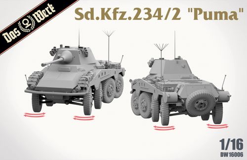 Das Werk 1:16 - Sd.Kfz. 234/2 Puma (DW16006)