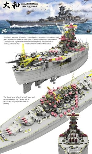Border Model 1:350 - Yamato - Imperial Japanese Navy Battleship