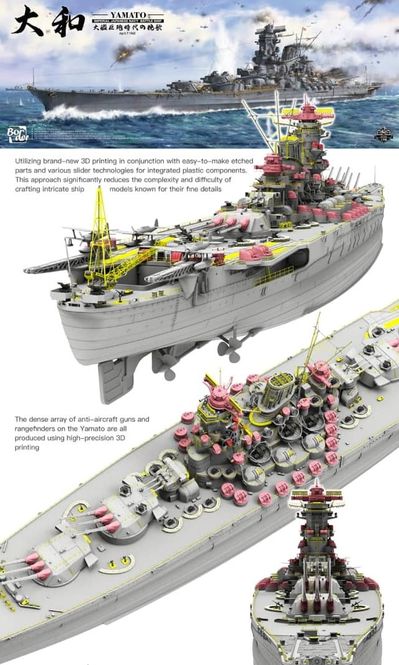 Hovedbilde Border Model 1:350 - Yamato - Imperial Japanese ...