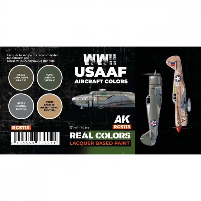 Hovedbilde AK-Interactive RCS113 USAAF WWII Aircraft Colors ...