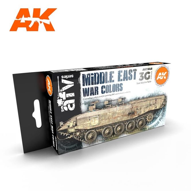 Main Image AK-Interactive AK 11648 MIDDLE EAST WAR COLORS ...