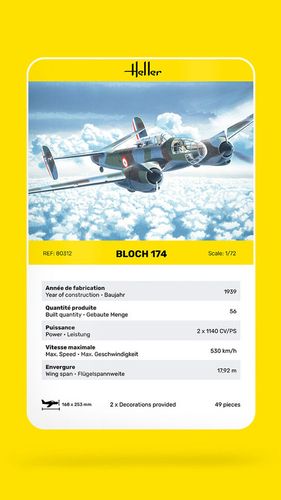 Heller 1:72 - Bloch 174 80312 