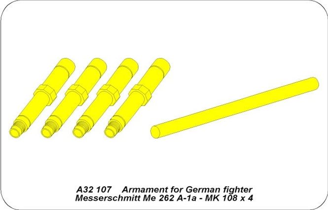 Hovedbilde Armament for Me 262 A-1a - Aber Models