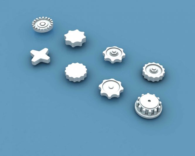 Hovedbilde ANYZ Knobs (WW2) for 1:48 (80pcs)