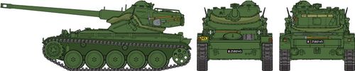 Tamiya 1:35 - French Light Tank AMX-13 (35349)