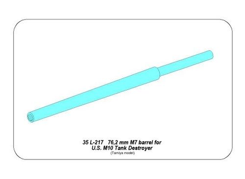 U.S. 76,2 mm M7 gun Barrel for M10 Tank Destroyer