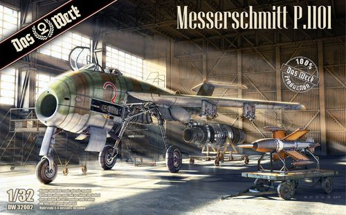 Das Werk 1:32 - Messerschmitt P.1101 -Entwicklungsflugzeug