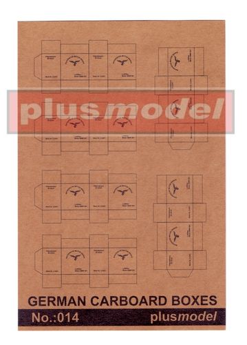 Plus Model 1:35 - German Cardboard Boxes 014 