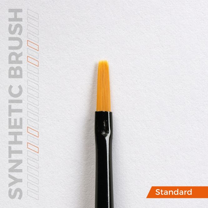 Hovedbilde AK-Interactive B001 AK Synthetic Brush - Flat 1